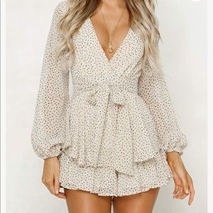 Polka Dot Romper